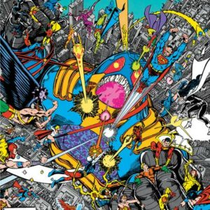 CRISIS ON INFINITE EARTHS #12: 2025 Facsimile edition (George Perez cover A)