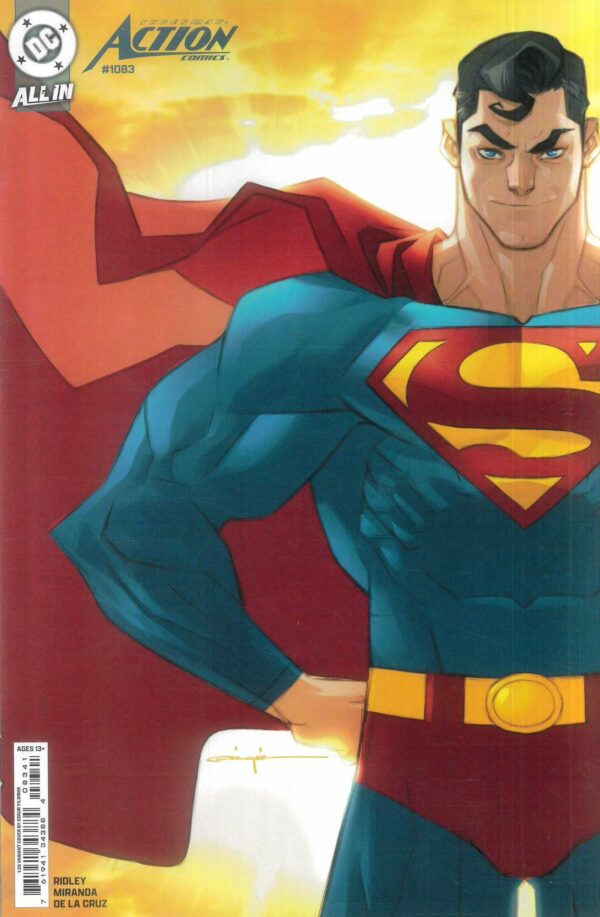 ACTION COMICS (1938- SERIES: VARIANT COVER) #1083: Ozgur Yildirim RI cover D