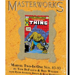 MASTERWORKS: MARVEL TWO-IN-ONE (HC) #8: Classic Dust Jacket (#385)