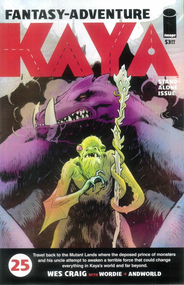 KAYA #25: Wes Craig cover A
