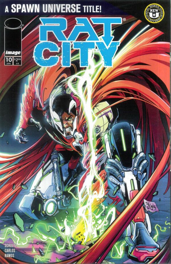 SPAWN: RAT CITY #10: Ze Carlos cover A