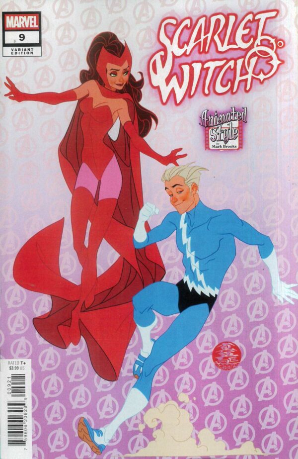 SCARLET WITCH (2024 SERIES) #9: Mark Brooks Animated-Style cover B