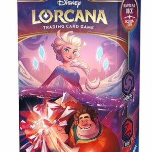 DISNEY LORCANA STARTER DECK #5001: Shimmering Skies (Amethyst & Ruby)