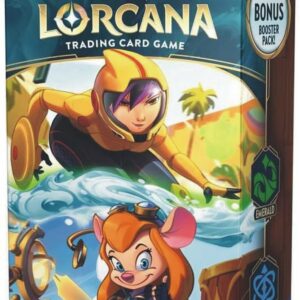 DISNEY LORCANA STARTER DECK #6002: Azurite Sea (Emerald & Sapphire)