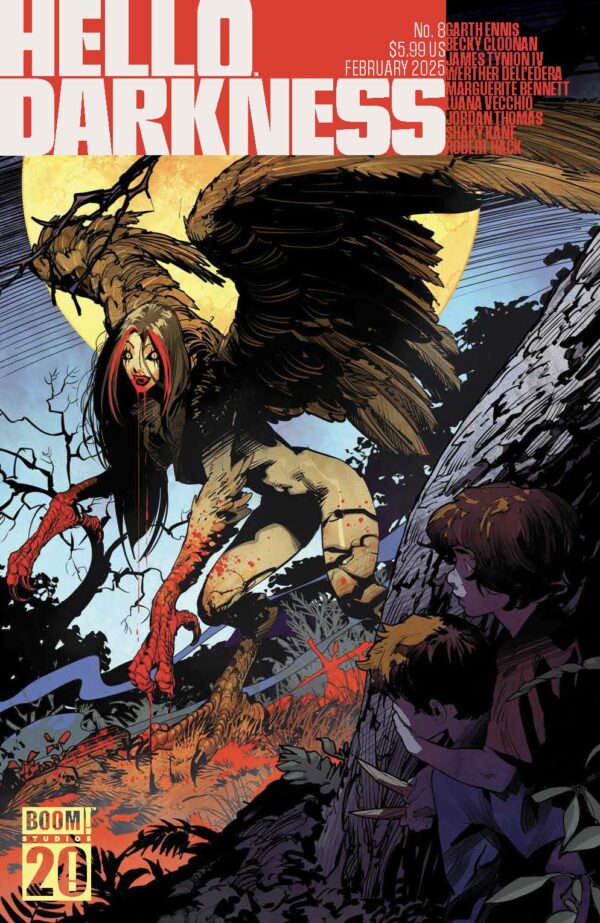 HELLO DARKNESS #8: Dan Mora Anniversary cover D