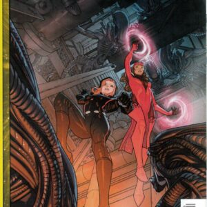ALIENS VS AVENGERS #3: Pete Woods RI cover P