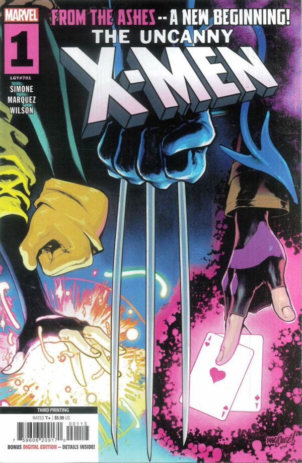 UNCANNY X-MEN (2024 SERIES) #1: David Marquez 3rd Print