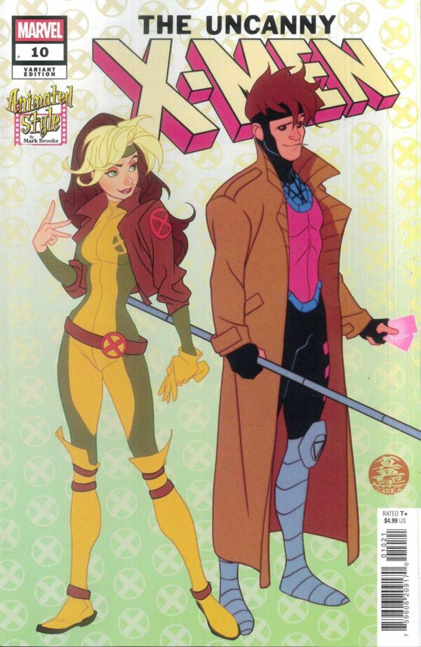 UNCANNY X-MEN (2024 SERIES) #10: Mark Brooks Animated-Style cover B