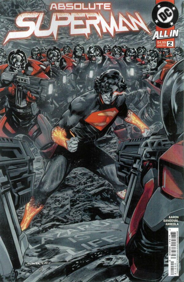 ABSOLUTE SUPERMAN #2: Rafael Sandoval 2nd Print