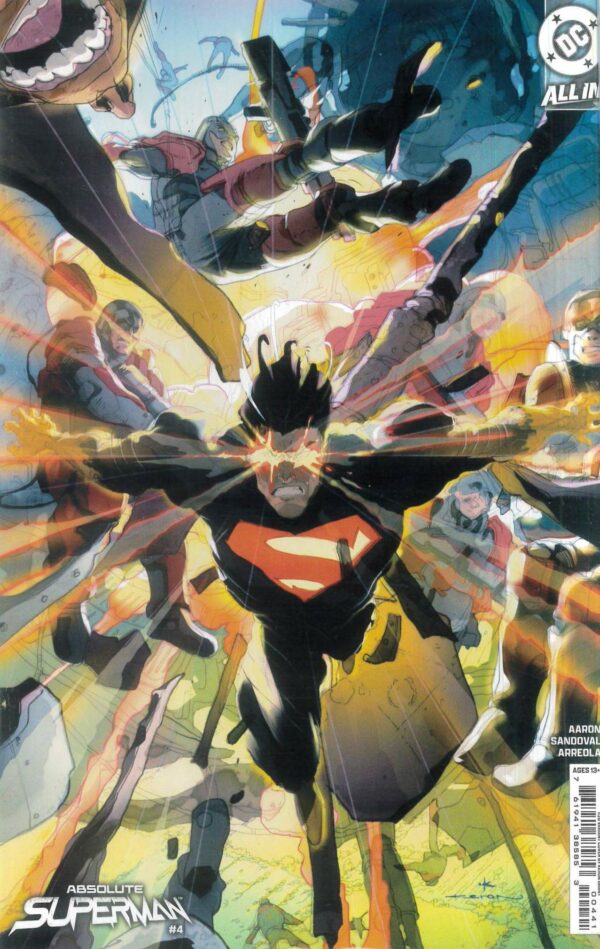 ABSOLUTE SUPERMAN #4: Keron Grant RI cover D