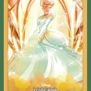 DISNEY LORCANA ACCESSORIES #24: Archazia’s Island Sleeves (65) Cinderella Ballroom Sensation