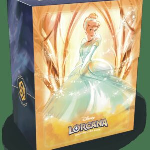 DISNEY LORCANA ACCESSORIES #26: Archazia’s Island Deck Box: Cinderella Ballroom Sensation