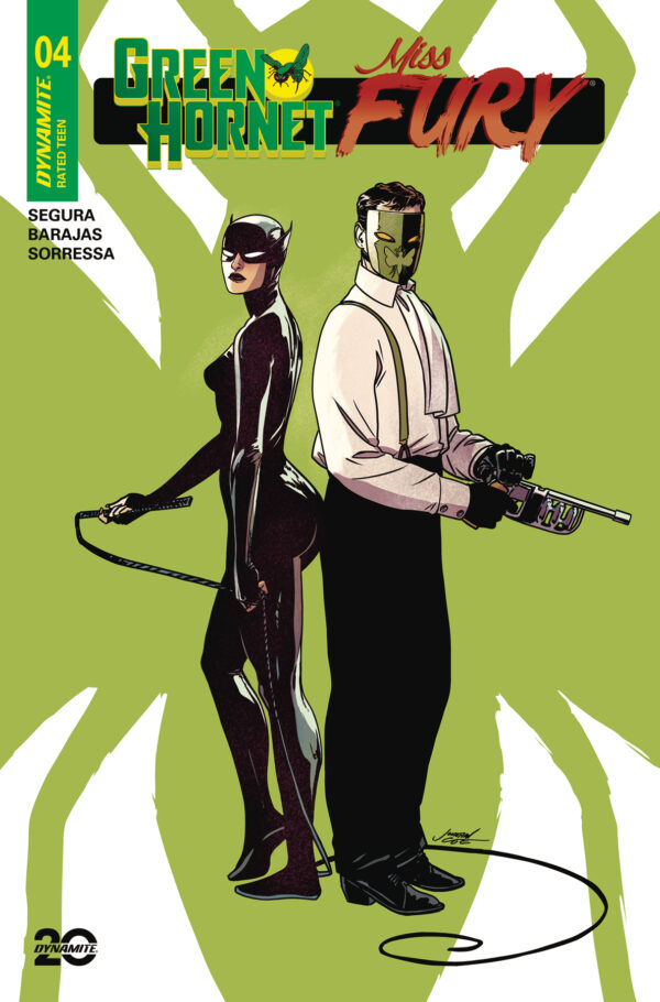 GREEN HORNET/MISS FURY #4: Jonathan Case cover C