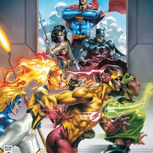 JUSTICE LEAGUE UNLIMITED #4: Salvador Larroca cover D