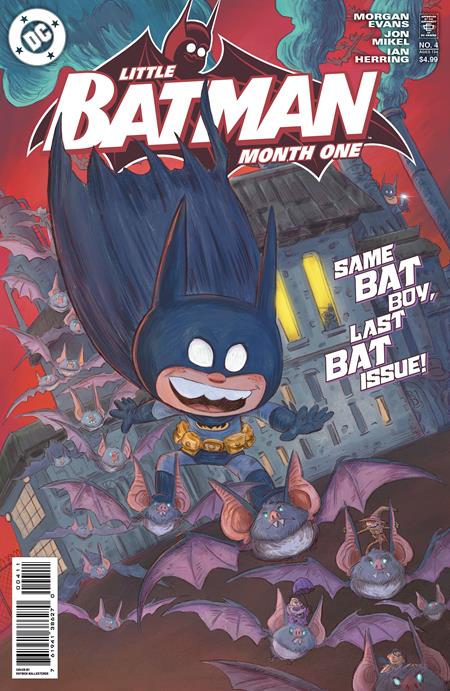 LITTLE BATMAN: MONTH ONE #4: Patrick Ballesteros cover A LITTLE BATMAN: MONTH ONE #4: Patrick Ballesteros cover A