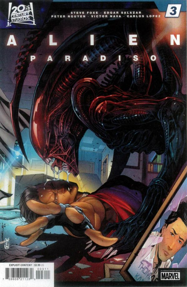 ALIEN: PARADISO #3: Iban Coello cover A