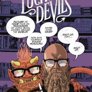 THE LUCKY DEVILS #4: Andrew MacLean cover B