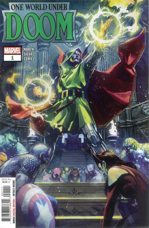 ONE WORLD UNDER DOOM #1: Ben Harvey cover A