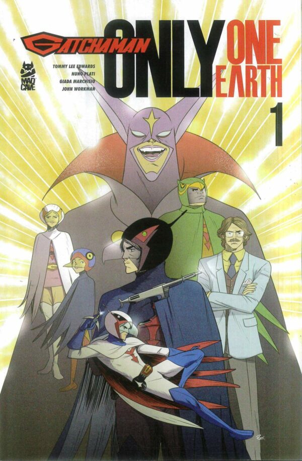 GATCHAMAN: ONLY ONE EARTH #1: Nuno Plati cover B