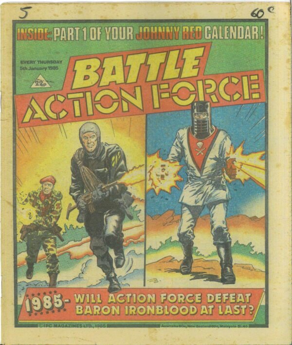 BATTLE ACTION FORCE (1983-1986 SERIES) #505