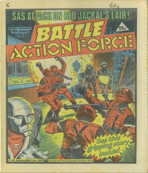 BATTLE ACTION FORCE (1983-1986 SERIES) #508