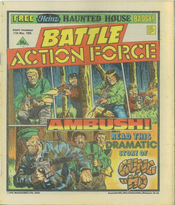BATTLE ACTION FORCE (1983-1986 SERIES) #523