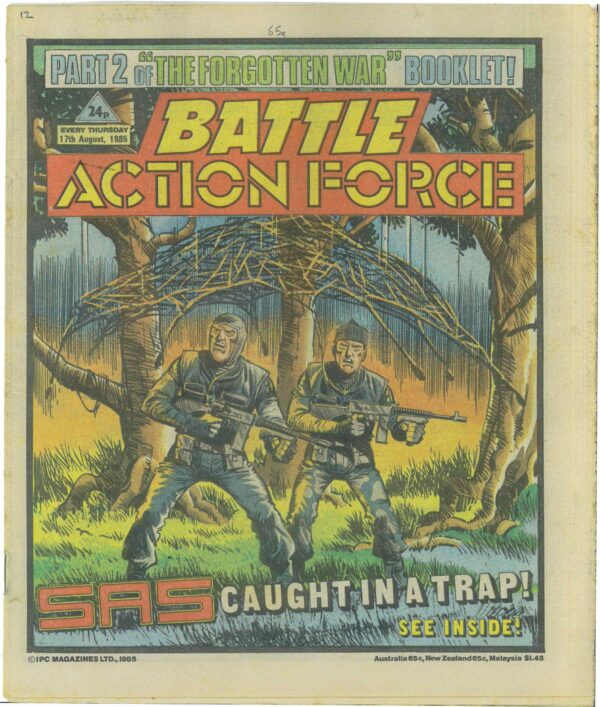 BATTLE ACTION FORCE (1983-1986 SERIES) #537