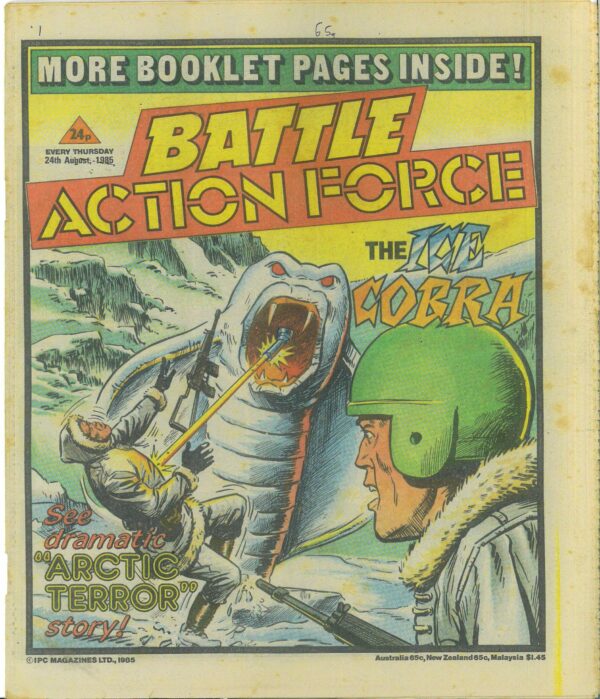 BATTLE ACTION FORCE (1983-1986 SERIES) #538