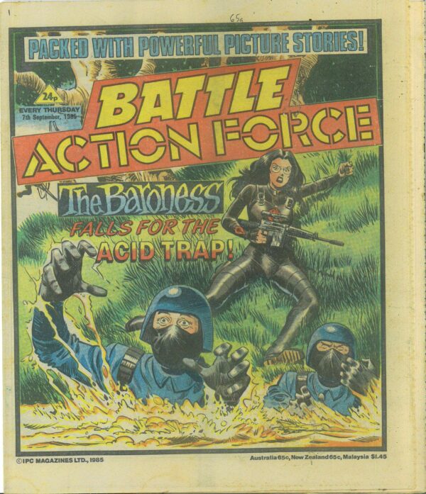 BATTLE ACTION FORCE (1983-1986 SERIES) #540
