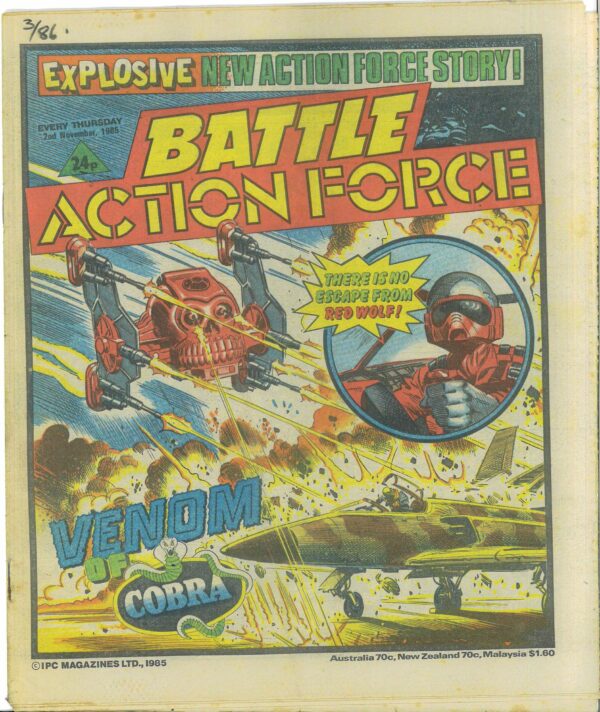 BATTLE ACTION FORCE (1983-1986 SERIES) #548: 1