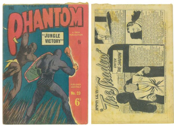 PHANTOM (1948 SERIES) #23: Spine tear, minor cv tear – VG