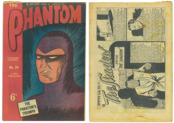 PHANTOM (1948 SERIES) #24: spine tear, small piece bc missing – GD/VG