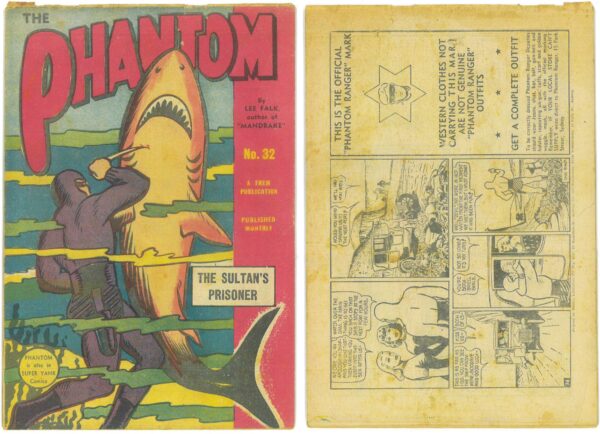 PHANTOM (1948 SERIES) #32: Spine wear/tear – VG