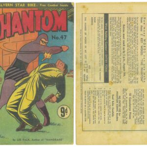 PHANTOM (1948 SERIES) #47: small piece missing fc – VG/FN