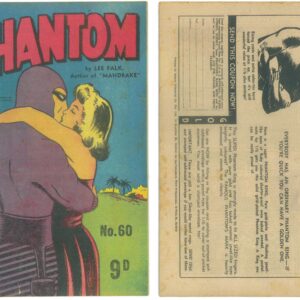 PHANTOM (1948 SERIES) #60: 1st Romance/Kiss cover – VF