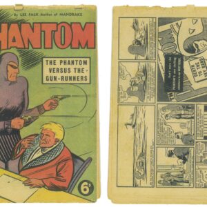 PHANTOM (1948 SERIES) #7: cover spine wear minor tears – VG