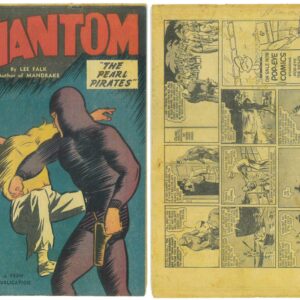 PHANTOM (1948 SERIES) #9: minor rolled, bc acid discolouration – VG/FN