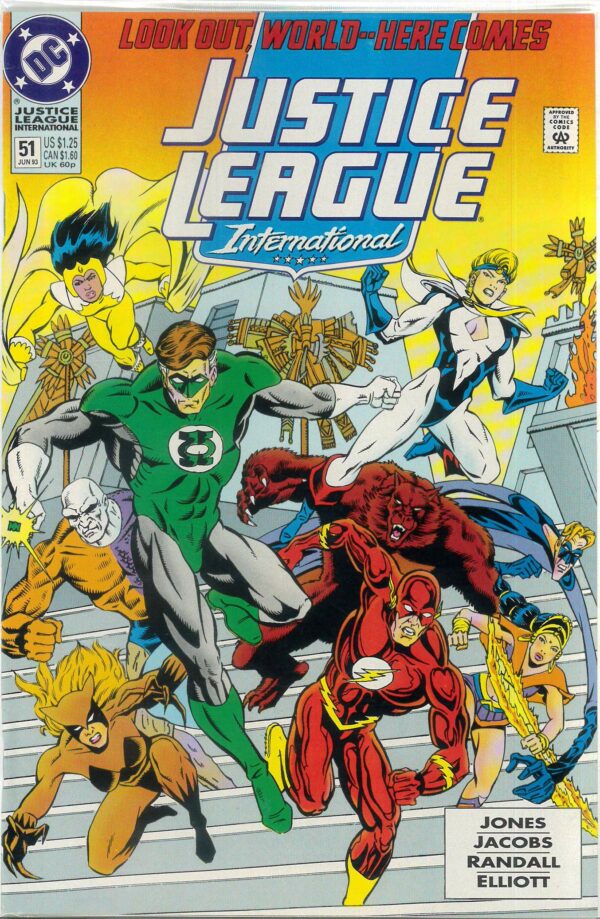 JUSTICE LEAGUE INTERNATIONAL (1993-1994 SERIES) #51