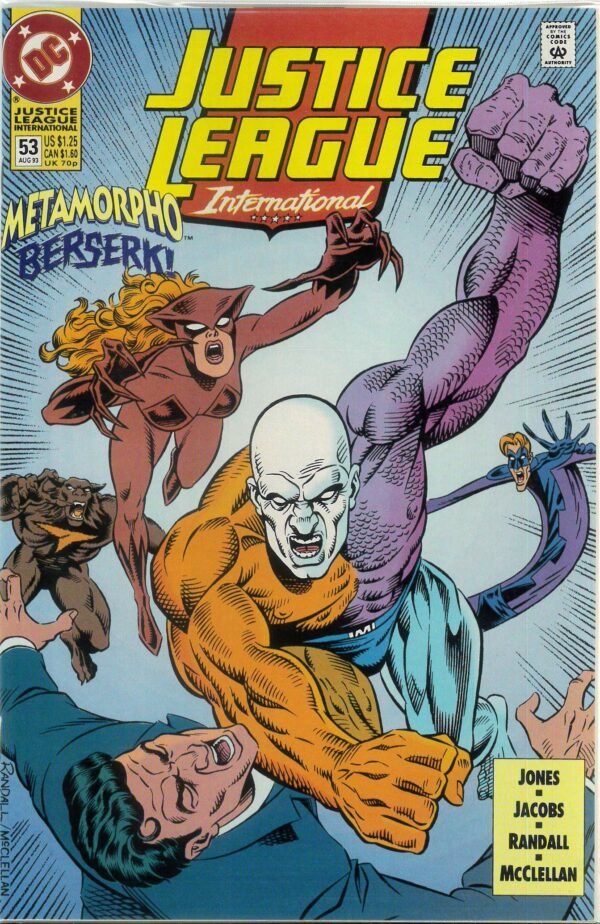 JUSTICE LEAGUE INTERNATIONAL (1993-1994 SERIES) #53