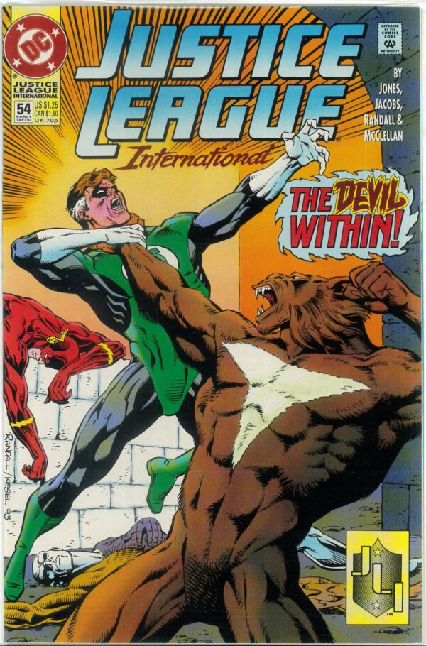 JUSTICE LEAGUE INTERNATIONAL (1993-1994 SERIES) #54