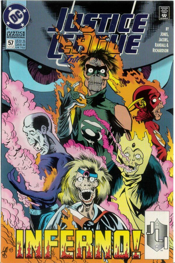 JUSTICE LEAGUE INTERNATIONAL (1993-1994 SERIES) #57