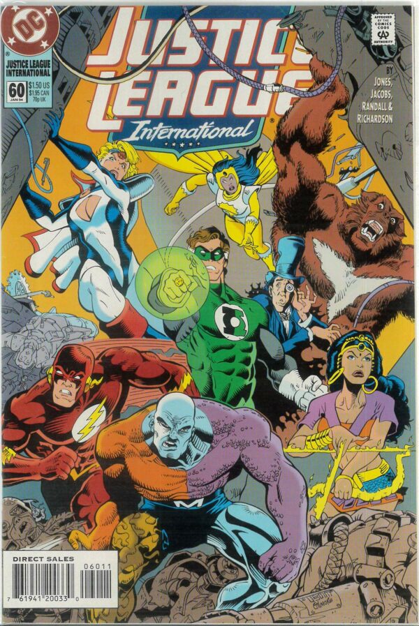 JUSTICE LEAGUE INTERNATIONAL (1993-1994 SERIES) #60