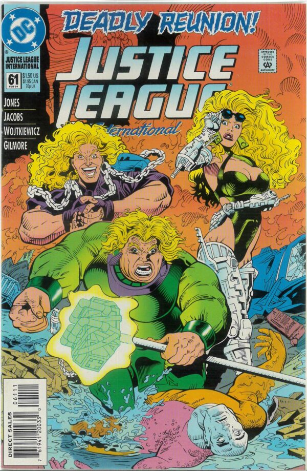 JUSTICE LEAGUE INTERNATIONAL (1993-1994 SERIES) #61