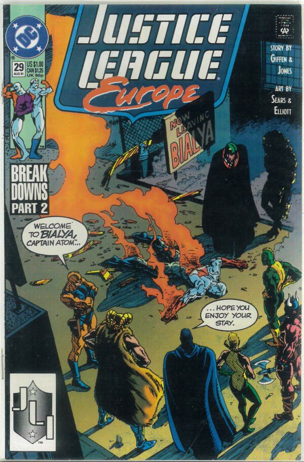 JUSTICE LEAGUE EUROPE #29