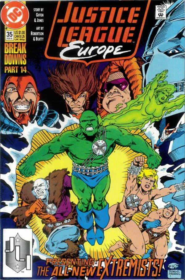 JUSTICE LEAGUE EUROPE #35