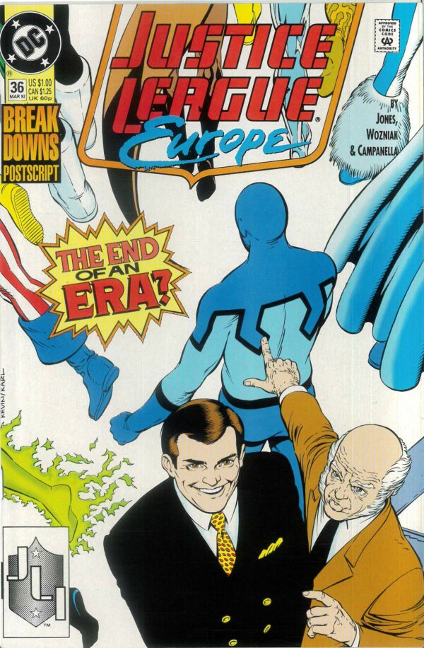 JUSTICE LEAGUE EUROPE #36