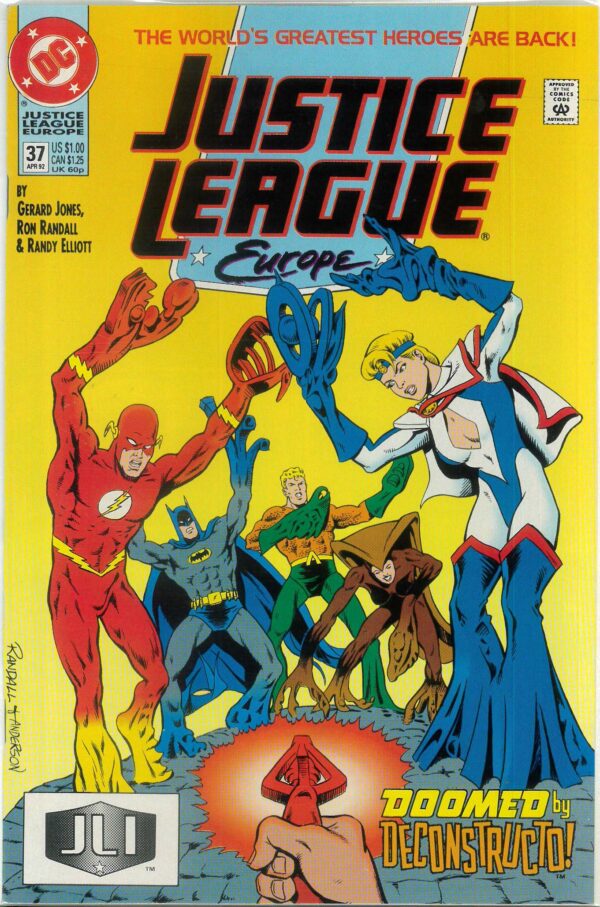 JUSTICE LEAGUE EUROPE #37
