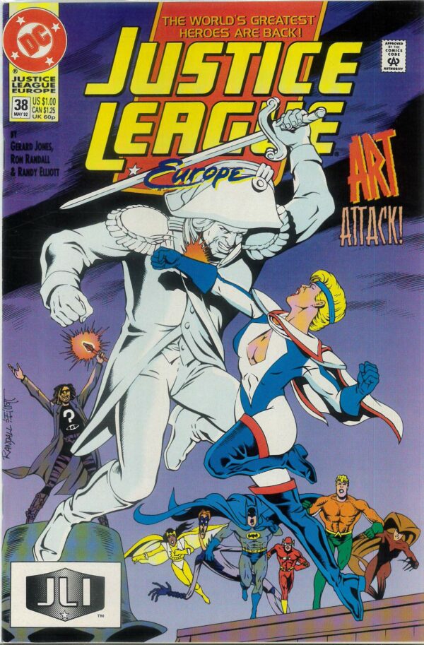 JUSTICE LEAGUE EUROPE #38