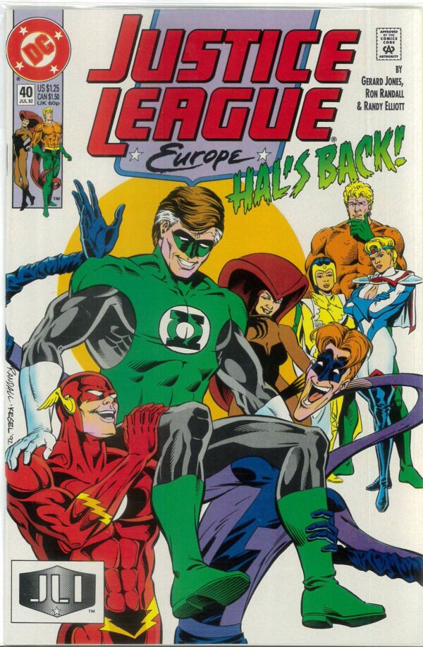 JUSTICE LEAGUE EUROPE #40