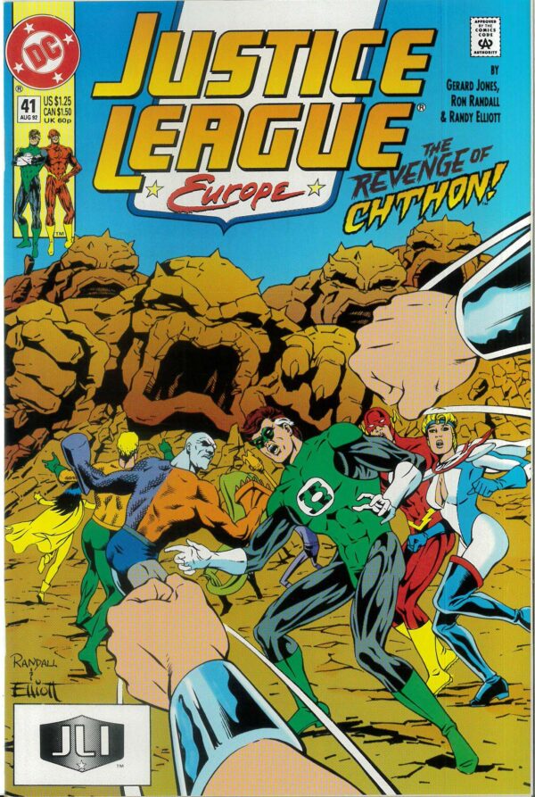 JUSTICE LEAGUE EUROPE #41